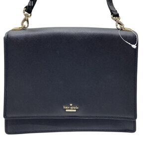 Kate Spade Black Leather Shoulder Bag